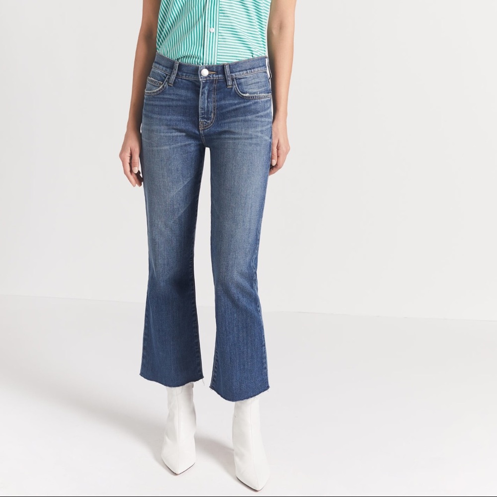 Current/Elliot - The Kick Jean Sutfin C Crop - Women’s 23 - Picture 1 of 7